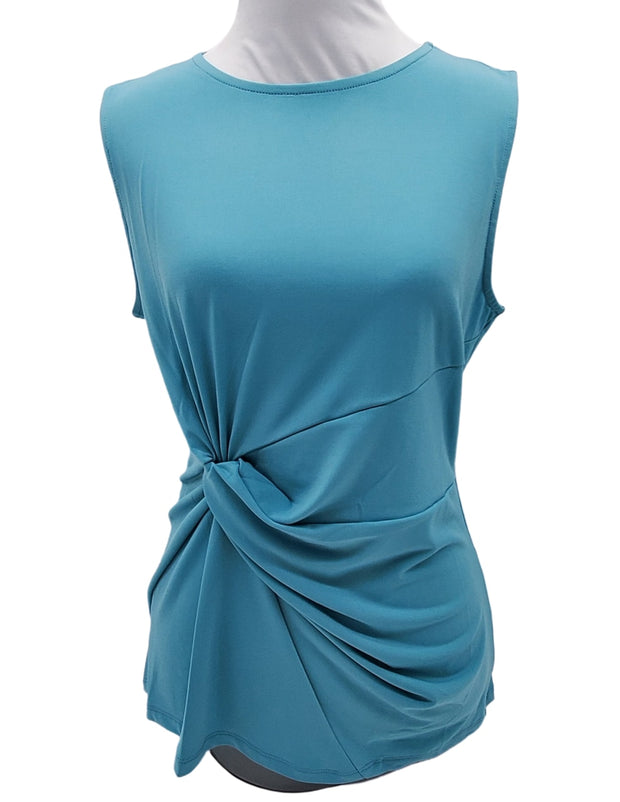 Let's Get Knotted Sleeveless Top Mint