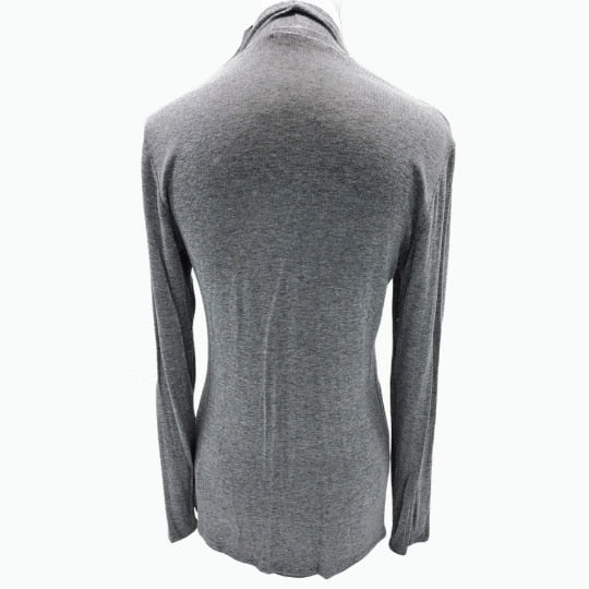 Not Business All the Time Sheer Heather Gray Cardigan