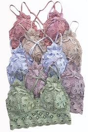 Secret Romance Fine Crocheted Lace Bralette